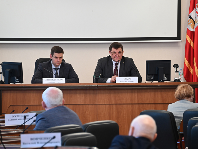 Игорь Ляхов рассказал о заседании Совета Смоленской областной Думы