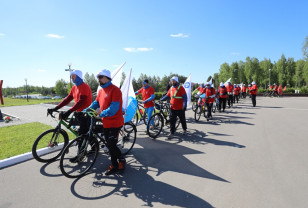 Атомщики России завершили в Десногорске 400-километровый велопробег из Обнинска