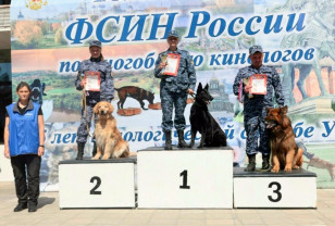 Смолянка и её служебная собака стали лучшими на всероссийских соревнованиях кинологов ФСИН
